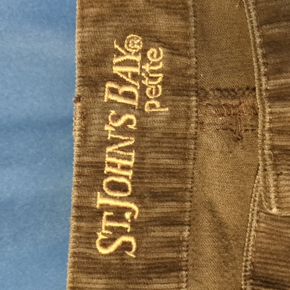 St. John's Bay Brown Corduroys - Picture 2 of 5